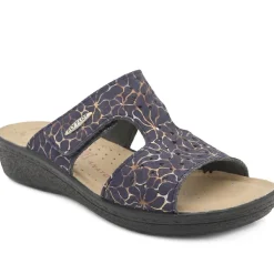 Fly Flot Adjustable Fit Mule Sandals - Blue