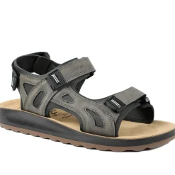Fly Flot Anatomic Adjustable Fit Sandals - Brown