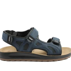 Fly Flot Anatomic Adjustable Fit Sandals - Navy