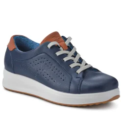 Fly Flot Anatomic Breathable Lace Up Trainers - Navy