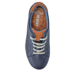 Fly Flot Anatomic Breathable Lace Up Trainers - Navy