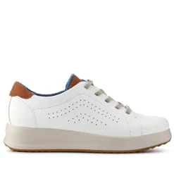 Fly Flot Anatomic Breathable Lace Up Trainers - White