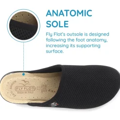 Fly Flot Anatomic Clogs - Black
