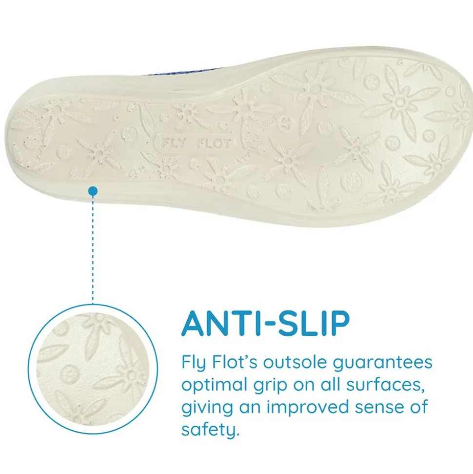 Fly Flot Anatomic Clogs - Denim Blue