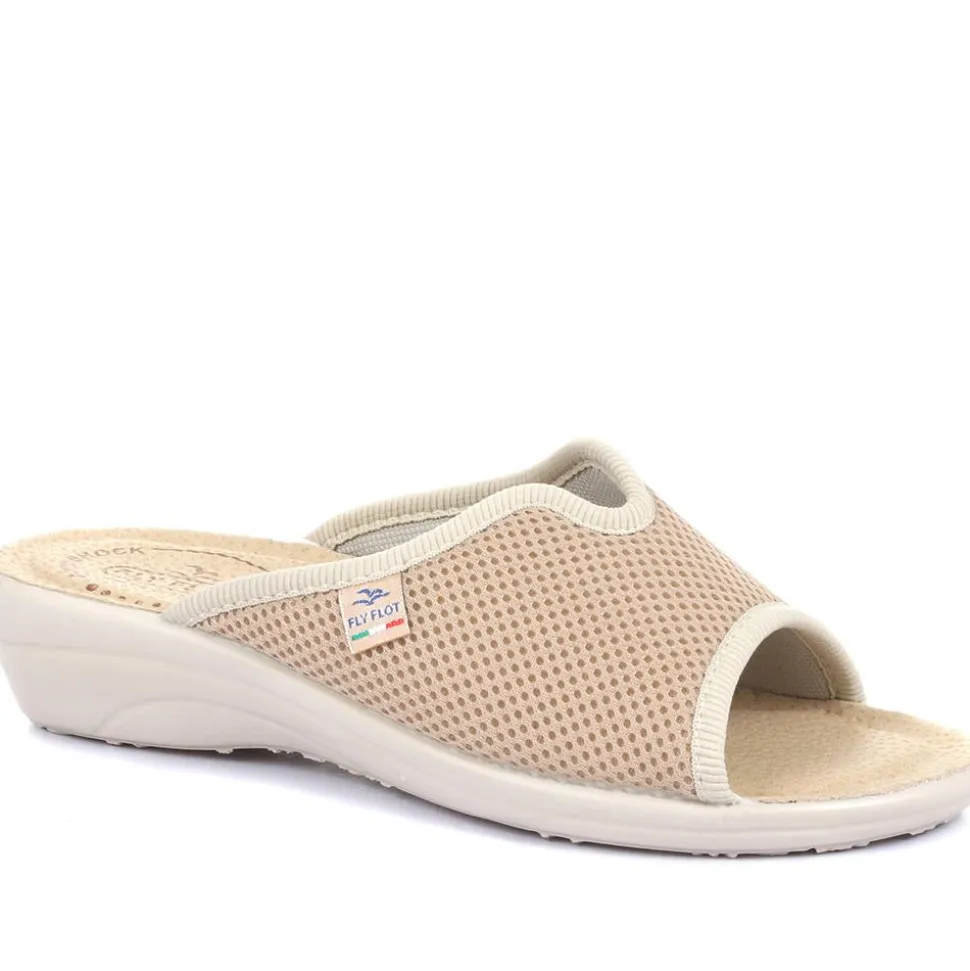 Fly Flot Anatomic Mule Sandals - Beige