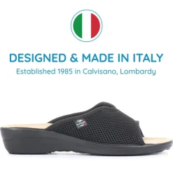 Fly Flot Anatomic Mule Sandals - Black