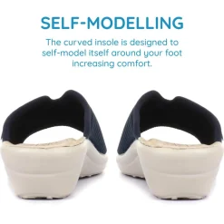 Fly Flot Anatomic Mule Sandals - Blue