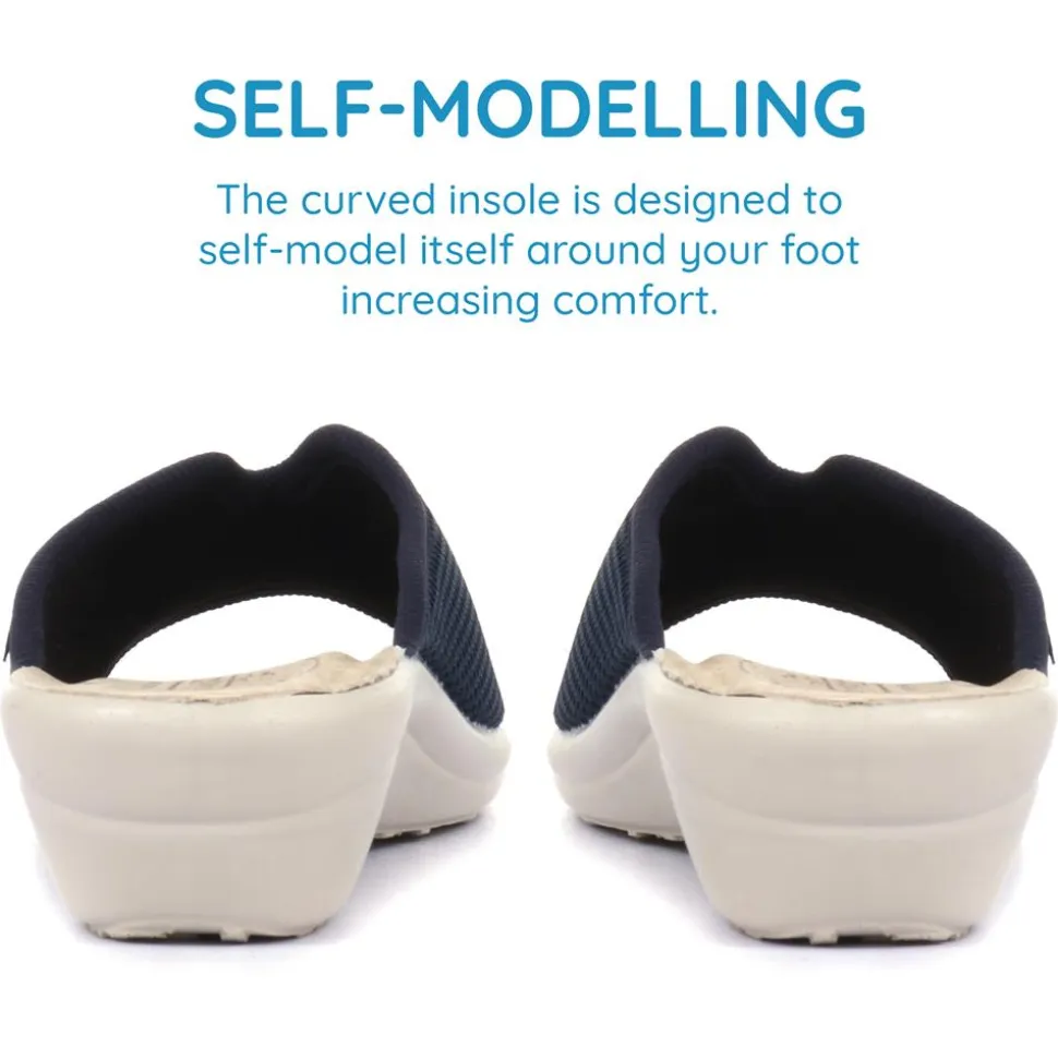 Fly Flot Anatomic Mule Sandals - Blue