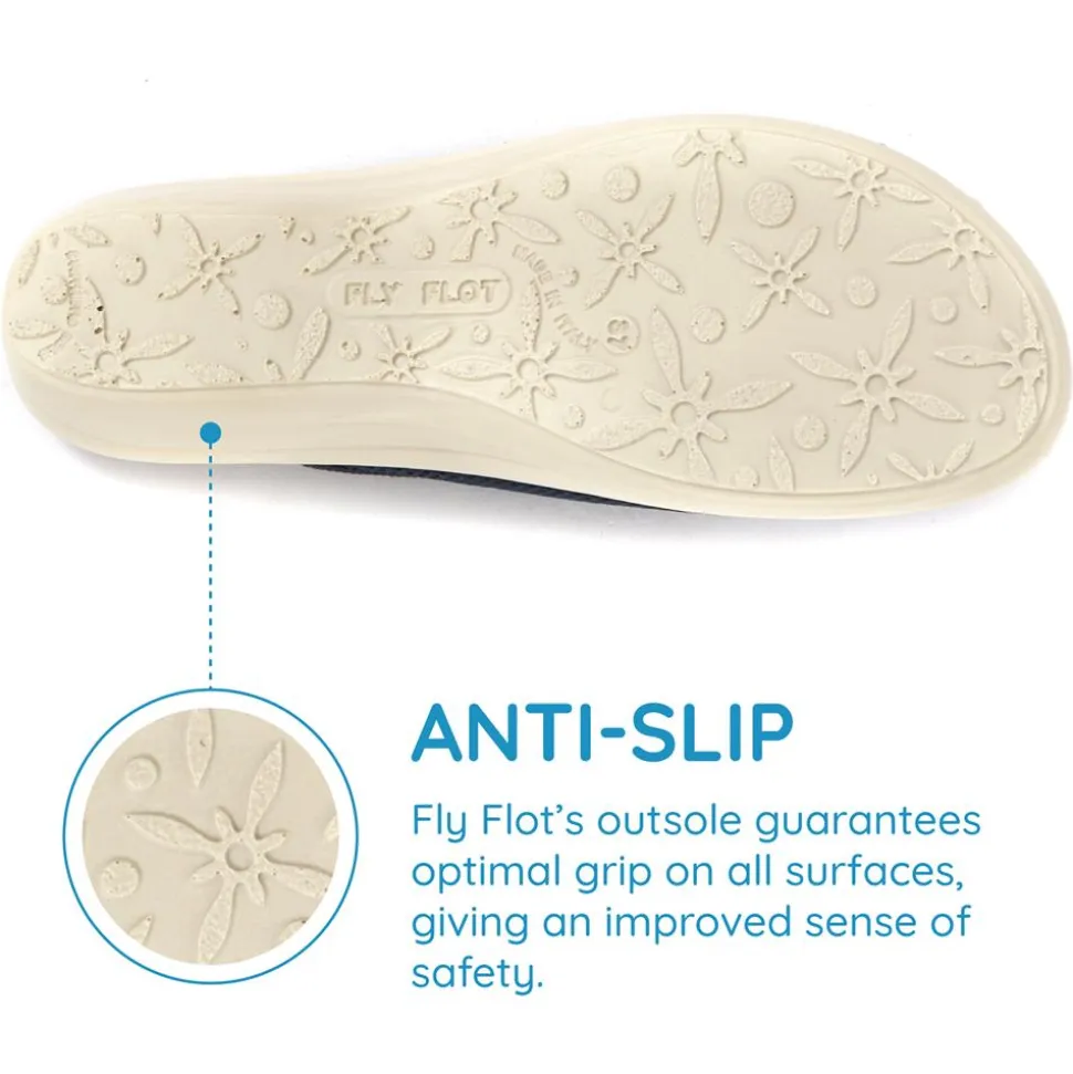 Fly Flot Anatomic Mule Sandals - Blue