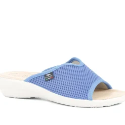 Fly Flot Anatomic Mule Sandals - Denim