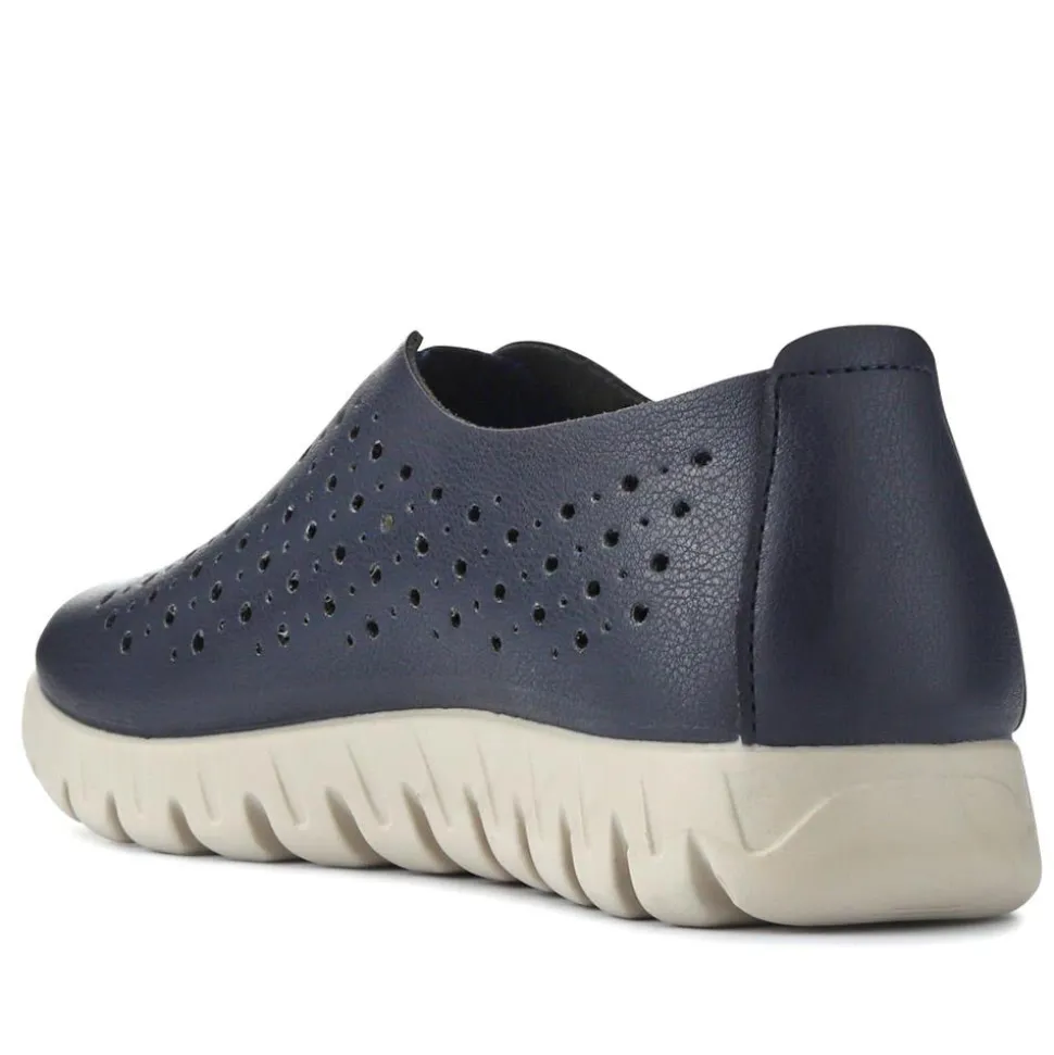 Fly Flot Anatomic Slip On Shoes - Navy