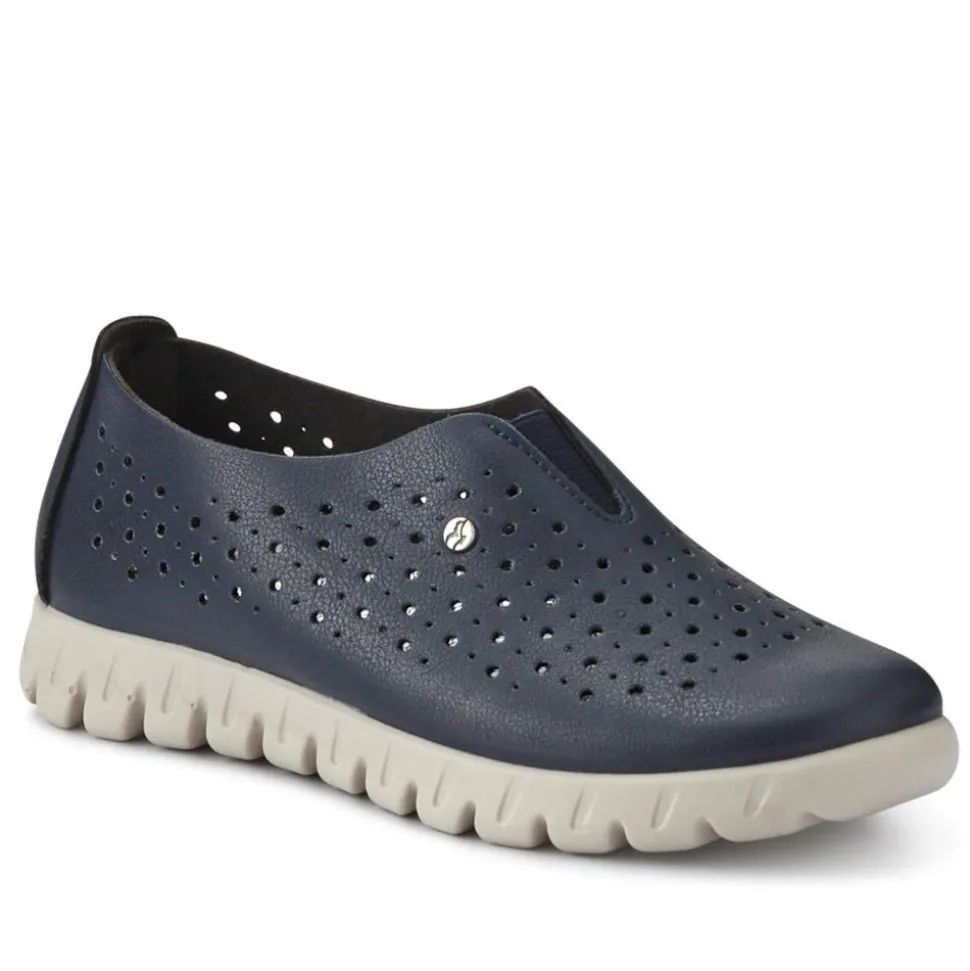 Fly Flot Anatomic Slip On Shoes - Navy