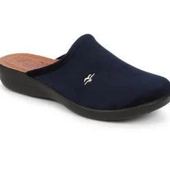 Fly Flot Anatomic Slipper Mules - Navy
