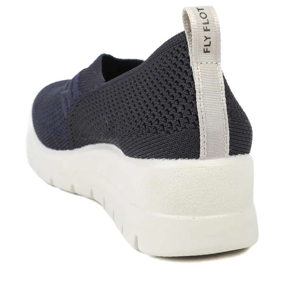 Fly Flot Breathable Slip On Shoes - Navy
