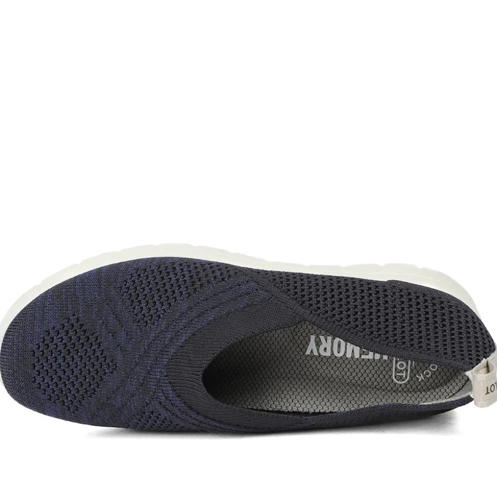 Fly Flot Breathable Slip On Shoes - Navy