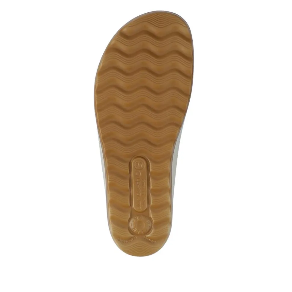 Fly Flot Buckle Fasten Toe Post Sandals - Blue