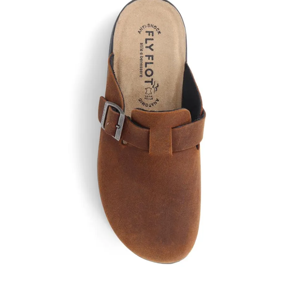 Fly Flot Cushioned Clogs - Tan