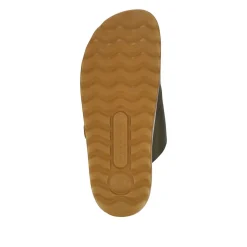 Fly Flot Dual-Strap Slip-On Sandals - Khaki