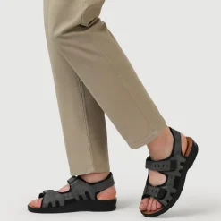 Fly Flot Dual Touch Fastening Sandals - Grey