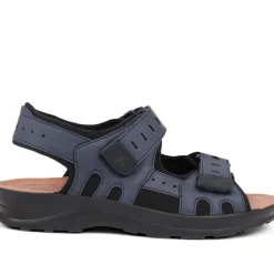 Fly Flot Dual Touch Fastening Sandals - Navy