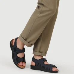 Fly Flot Dual Touch Fastening Sandals - Navy