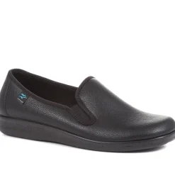 Fly Flot Elastic Fit Full Slippers - Black