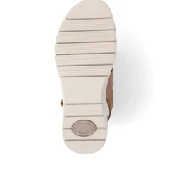 Fly Flot Leather Sandals - Tan