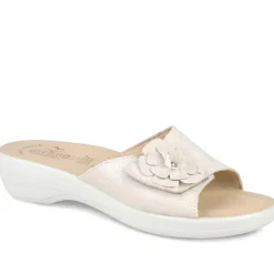 Fly Flot Mule Sandals - Beige