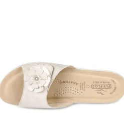 Fly Flot Mule Sandals - Beige