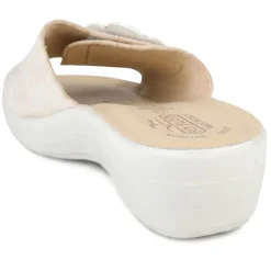 Fly Flot Mule Sandals - Beige