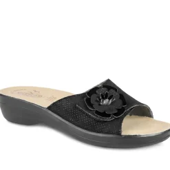 Fly Flot Mule Sandals - Black