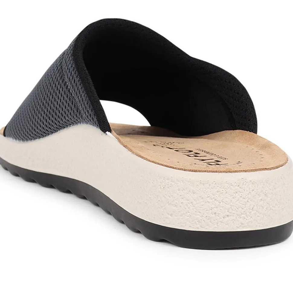 Fly Flot Mule Sandals - Grey