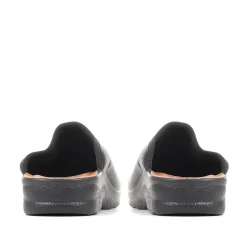 Fly Flot Mule Slippers - Black