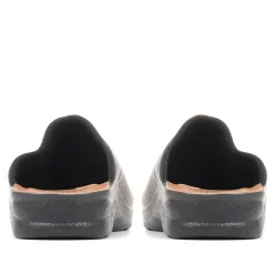 Fly Flot Mule Slippers - Dark Brown