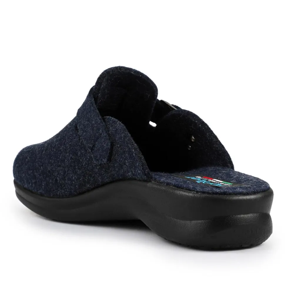 FlyFlot Self-Moulding Clogs - Navy