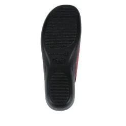 Fly Flot Self Moulding Velour Mules - Plum