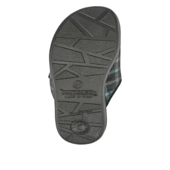 Fly Flot Shock Absorbing Mule Slippers - Black Multi