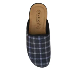 Fly Flot Shock Absorbing Mule Slippers - Blue Multi