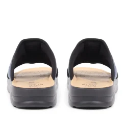Fly Flot Slip On Mule Sandals - Navy
