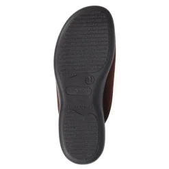 Fly Flot Slip On Mule Slippers - Dark Brown