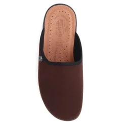 Fly Flot Slip On Mule Slippers - Dark Brown