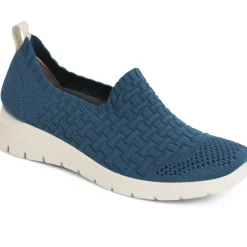 Fly Flot Slip On Trainers - Blue