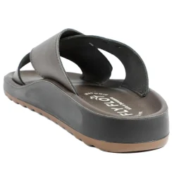 Fly Flot Strappy Slip On Sandals - Brown