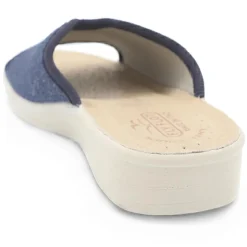 Fly Flot Stretch Fit Mule Sandals - Navy Shimmer