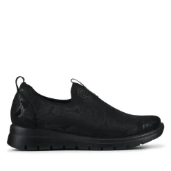 Fly Flot Stretch Fit Slip- On Shoes - Black