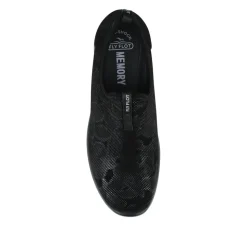 Fly Flot Stretch Fit Slip- On Shoes - Black