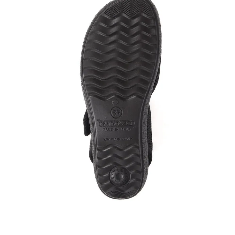 Fly Flot Touch Fastening Sandals - Black
