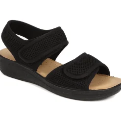 Fly Flot Touch Fastening Sandals - Black