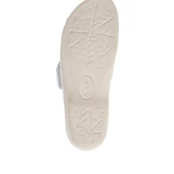 Fly Flot Touch Fasten Mules - White