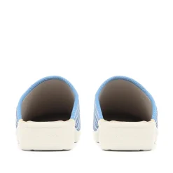 Fly Flot Wide Fit Anatomic Clogs - Blue